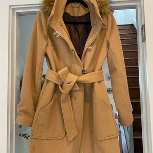 CALVIN KLEIN WOOL COAT